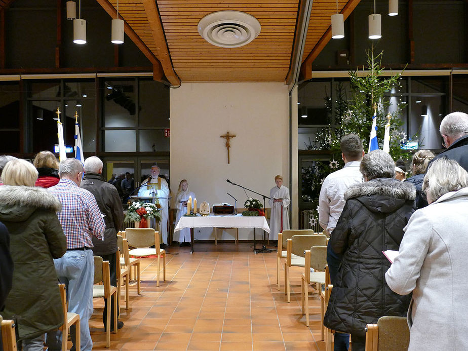 Feierliche Christmette im Haus des Gastes (Foto: Karl-Franz Thiede)